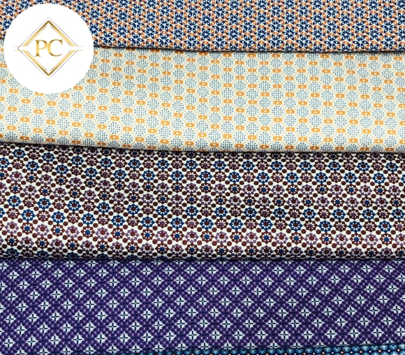 VẢI SƠ MI HOẠ TIẾT 3