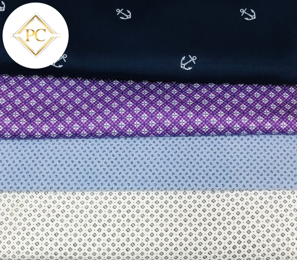 VẢI SƠ MI HOẠ TIẾT 5