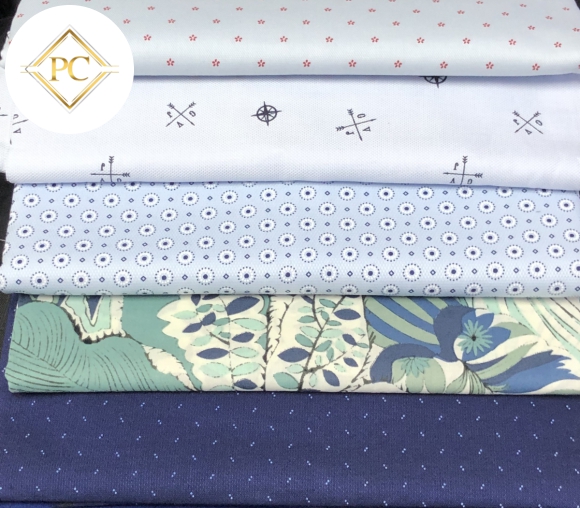 VẢI SƠ MI HOẠ TIẾT 6